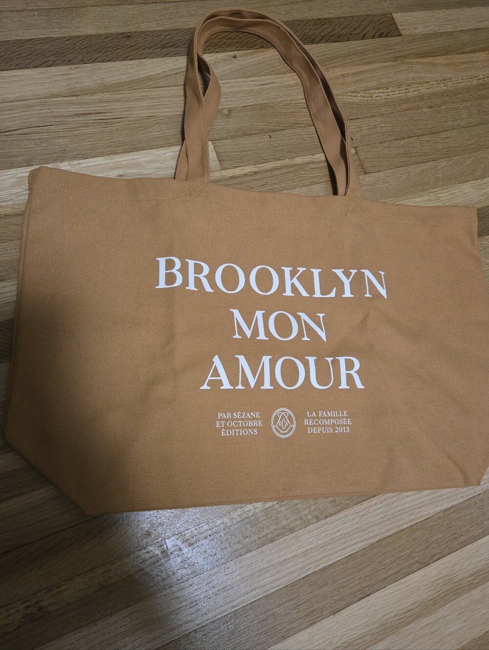 Sezane Canvas Tote Bag